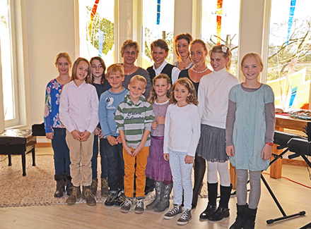 Gruppe von Musikschüler von Britta Heyland